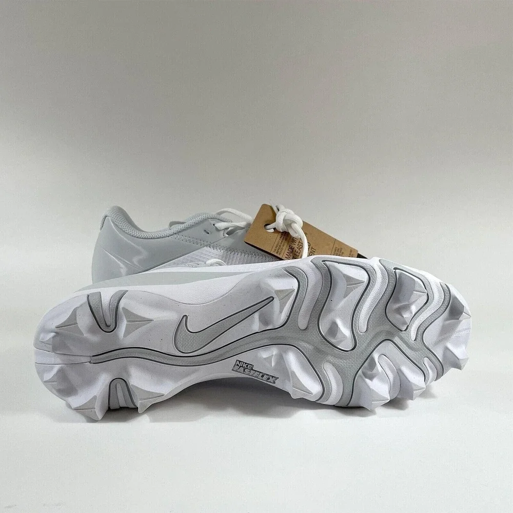 Nike‎ Vapor Edge Shark 2 Football Cleats White Men's Size 12 DH5088-100